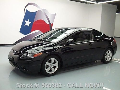 2007 honda civic ex automatic spoiler alloy wheels 60k texas direct auto