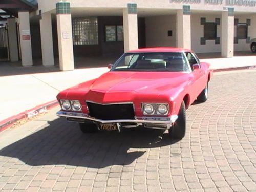 1971 buick riviera base boattail