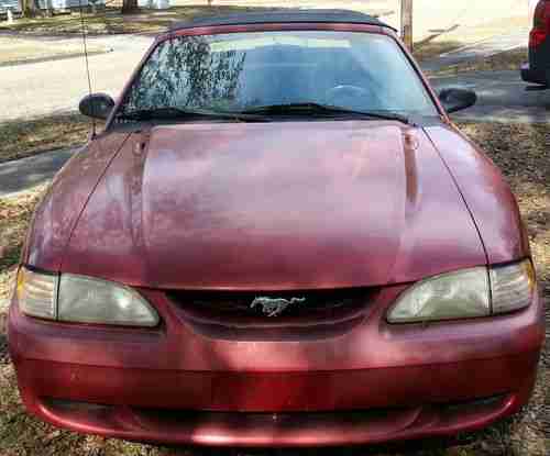 1996 Ford Mustang Convertible 2-Door 3.8L, US $3,500.00, image 3