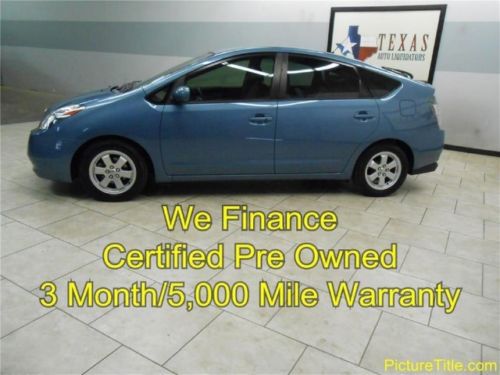 05 prius hybrid keyless go 60 mpg leather we finance carfax certified texas