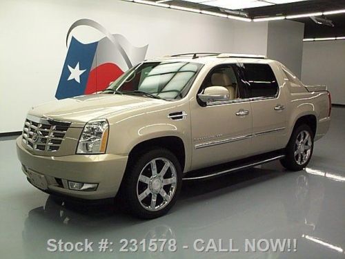 2007 cadillac escalade ext awd sunroof nav dvd 22&#039;s 86k texas direct auto