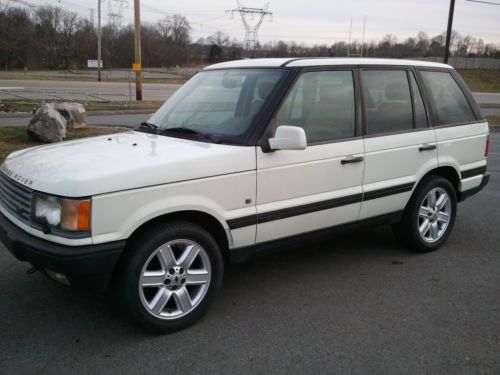 2000 land rover range rover (plus donor vehicle that runs and drives)