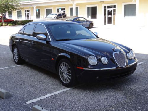 2007 jaguar s-type 3.0l florida car low miles great shape clear title no acciden