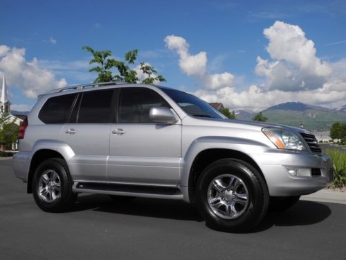 2006 lexus gx 470 awd * navi * dual head rest dvd * fact tow * new tires