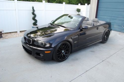 2003 bmw 3 series m3 sports convertible  manual