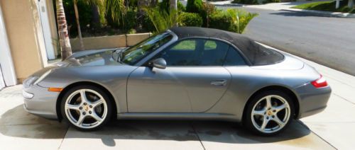 CA CAR! 2006 06 Porsche 911 997 Carrera Cabriolet - Full Leather Chrono Package, image 2