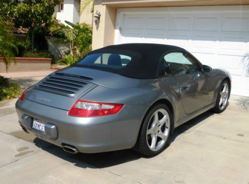 CA CAR! 2006 06 Porsche 911 997 Carrera Cabriolet - Full Leather Chrono Package, image 3