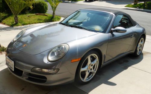 CA CAR! 2006 06 Porsche 911 997 Carrera Cabriolet - Full Leather Chrono Package, image 6