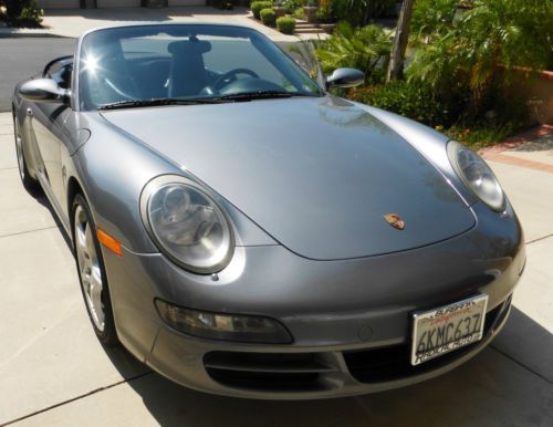 CA CAR! 2006 06 Porsche 911 997 Carrera Cabriolet - Full Leather Chrono Package, image 8