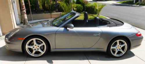CA CAR! 2006 06 Porsche 911 997 Carrera Cabriolet - Full Leather Chrono Package, image 9