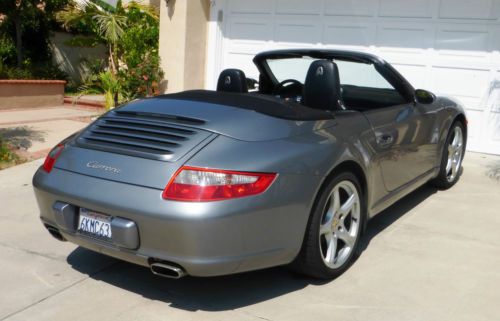 CA CAR! 2006 06 Porsche 911 997 Carrera Cabriolet - Full Leather Chrono Package, image 11