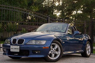 2000 bmw z3 2.5i manual 5 speed power top.