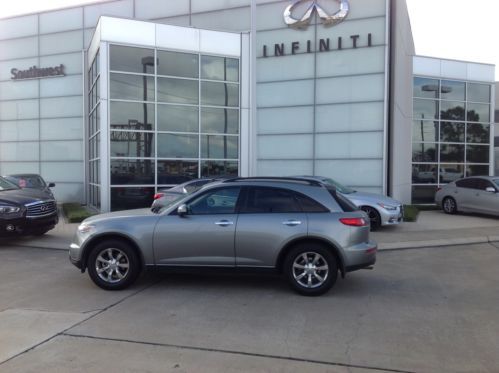 2004 infiniti fx35 leather sunroof low miles one owner