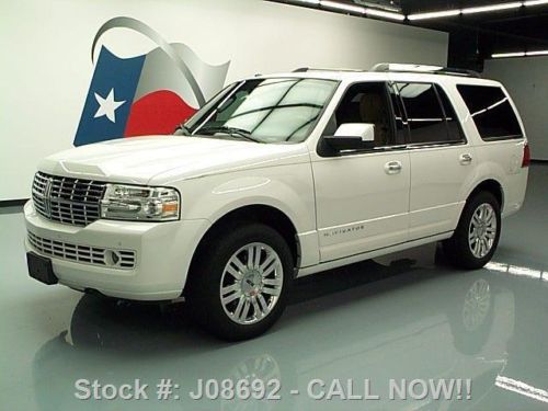 2011 lincoln navigator monochrome ltd sunroof nav dvd!! texas direct auto