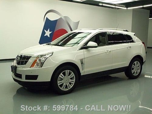 2011 cadillac srx lux pano sunroof nav rear cam 26k mi texas direct auto