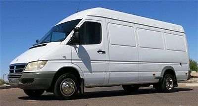 2006 dodge sprinter xl 3500 high top diesel dual rear wheel clean &amp; well maint.