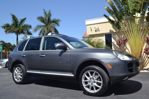 2004 porsche cayenne s navigation 19 inch wheels sunroof like turbo v8 leather