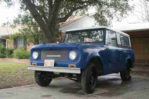 1967 INTERNATIONAL SCOUT U.S. POSTAL SERVICE UNIT /  40 YEARS IN STORAGE, image 2