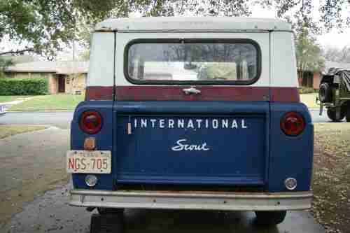 1967 INTERNATIONAL SCOUT U.S. POSTAL SERVICE UNIT /  40 YEARS IN STORAGE, image 5