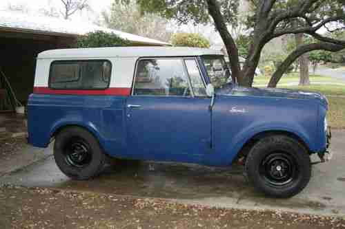 1967 INTERNATIONAL SCOUT U.S. POSTAL SERVICE UNIT /  40 YEARS IN STORAGE, image 6