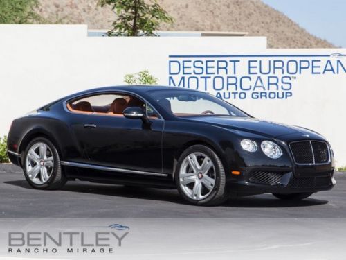 Cpo 2013 bentley continental gt v8 beluga nav camera 20 wheel fiddleback wood