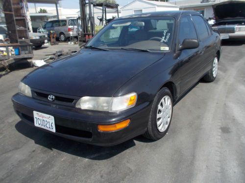 1997 toyota corolla no reserve