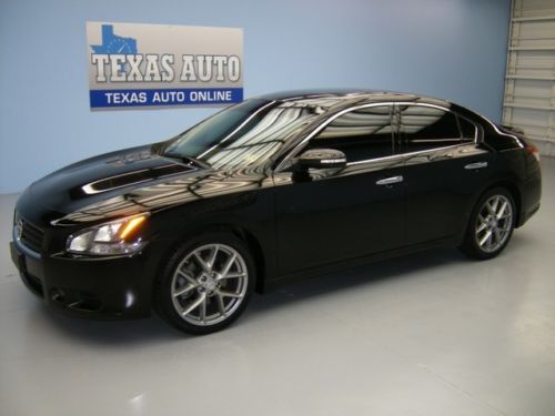 We finance!!  2011 nissan maxima 3.5 sv sport roof nav heated leather texas auto