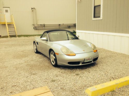 Porsche boxster s  silver 6 speed  76k