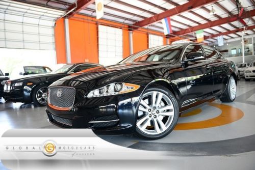 11 jaguar xjl 1 own 47k bsm nav f/r vent pano rear cam pdc keyless rear trays