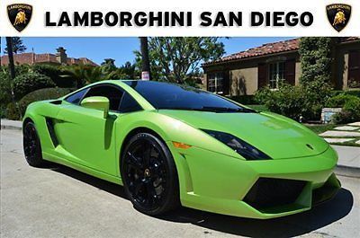 2009 lamborghini lp560-4 coupe. verde ithaca. 34k miles. loaded with options.