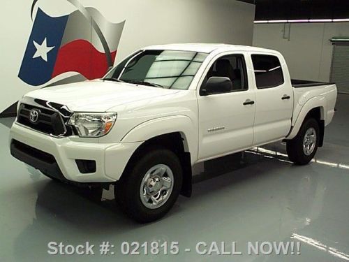 2013 toyota tacoma prerunner dbl cab auto rear cam 12k texas direct auto