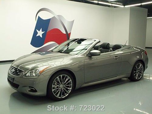 2009 infiniti g37 sport convertible hard top nav 48k mi texas direct auto