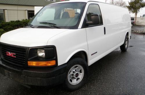 2006 gmc 3500 carpet cleaning van