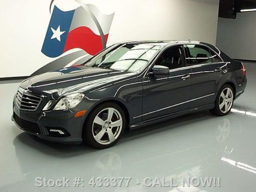 2011 mercedes-benz e350 sport 4matic awd p1 sunroof nav texas direct auto