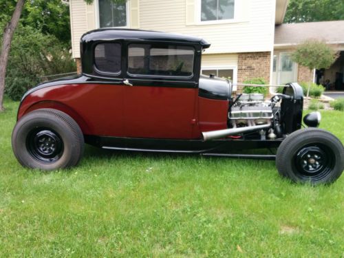 Vintage ford 1928-1929 model a coupe hot rod, scta 1932