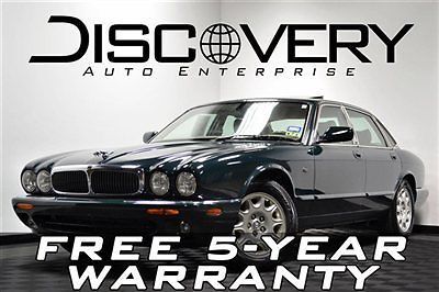 *41k miles!* must see! free shipping / 5-yr warranty! low miles! leather xj8