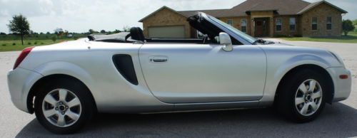 Toyota mr2 spyder 116k miles rebuilt title minor carfax tagged inspected austin