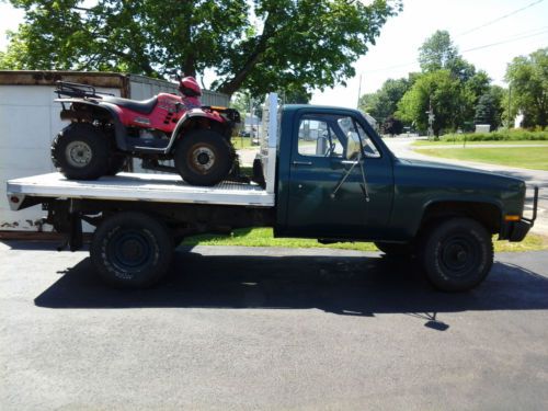 Diesel, k30, four wheel drive, chevy, military