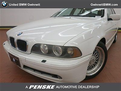 525i 5 series 4 dr automatic gasoline 2.5l straight 6 cyl alpine white