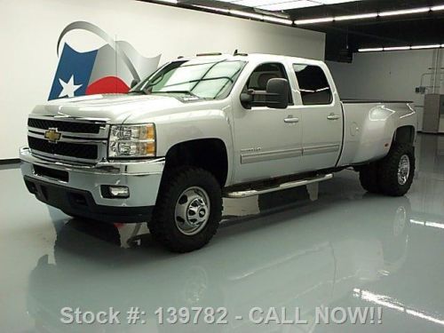 2011 chevy silverado 3500hd ltz crew diesel drw leather texas direct auto