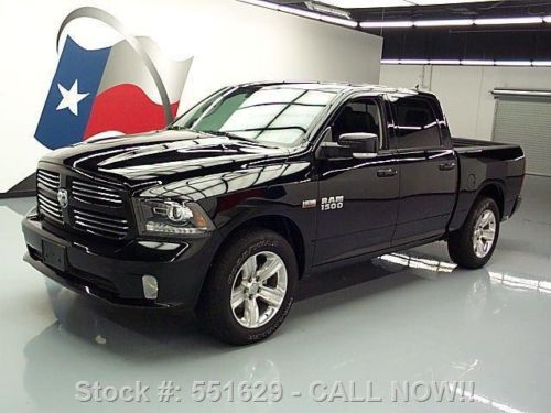 2013 dodge ram sport crew hemi nav rear cam 20&#039;s 16k mi texas direct auto