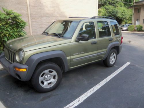 2003 jeep liberty sport sport utility 4-door 2.4l