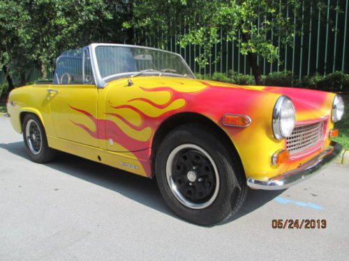 Rare 1971 mg midget roadster rust free with low miles!