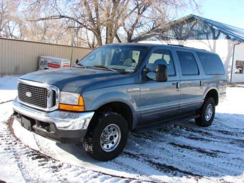 2001 ford excursion xlt sport utility 4-door 7.3l diesel low miles!!