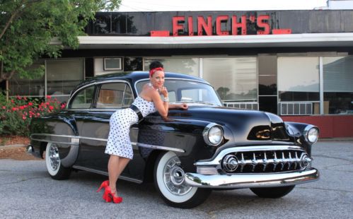 1953 1954 chevrolet chevy 150 210 2 door bel air kustom hot rod street rod