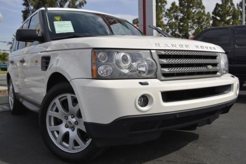 Hse factory navigation 4x4 leather all power heated seats wood trim 19in alloys