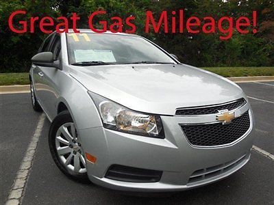 Chevrolet cruze 4dr sedan ls low miles automatic gasoline ecotec 1.8l vvt dohc 4