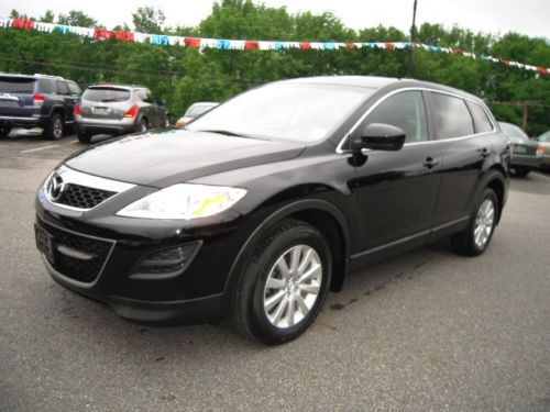 2010 cx-9 awd auto 3.7l v6 tcs leather pw pl pm phseats third row seat 76k black