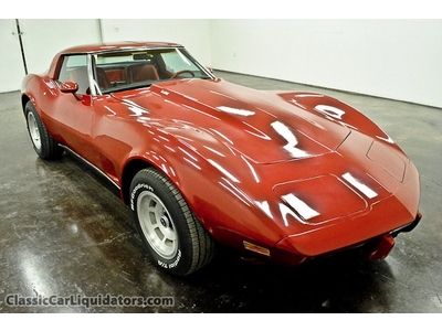 1979 chevrolet corvette 350 automatic ps ac pb pw tilt console dual exhaust tach