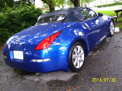 2004 NISSAN 35OZ CONVERTIBLE DAYTONA BLUE TOURING ROADSTER,87,000 MILES, US $11,500.00, image 2